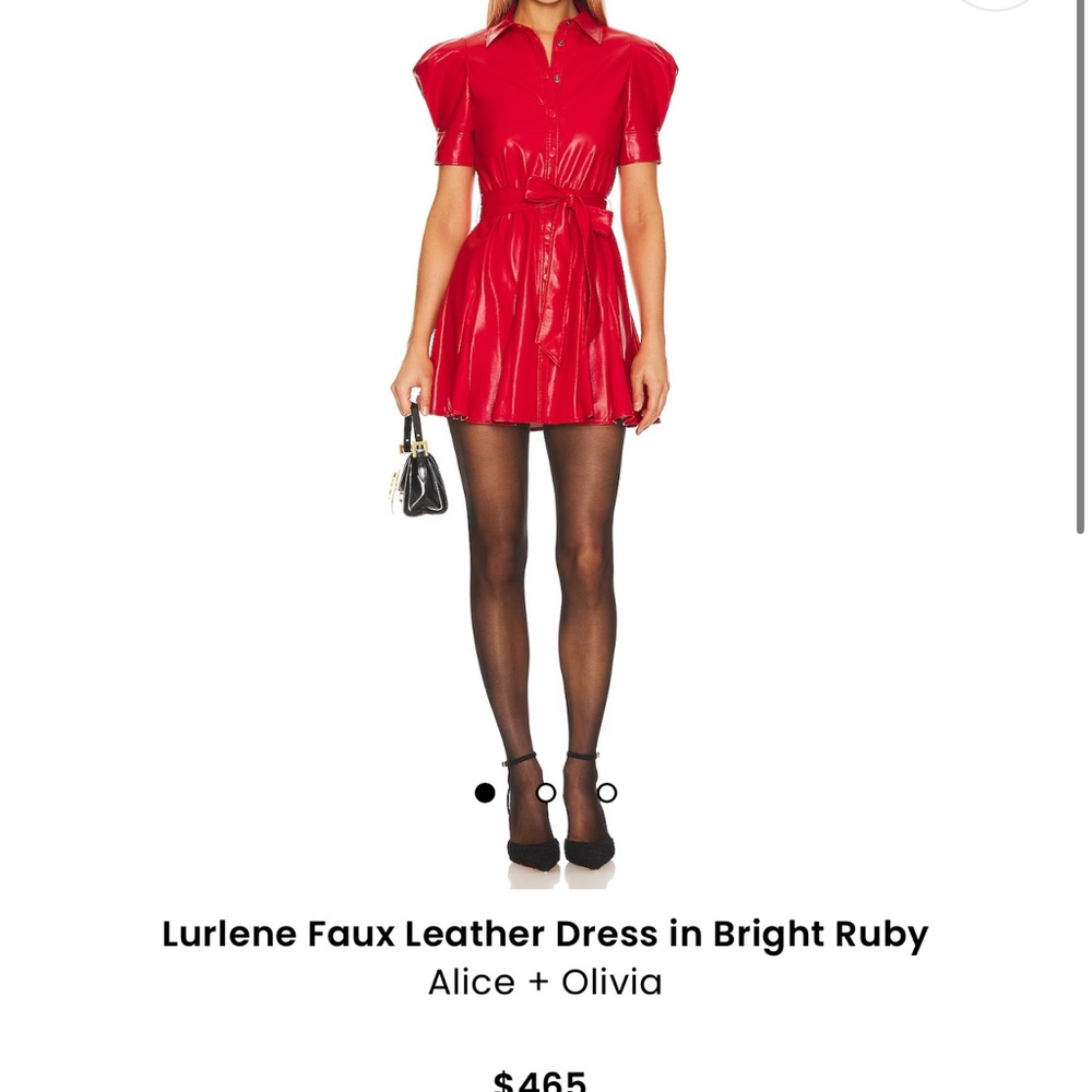 Size 4, Red, Alice + Olivia Dress